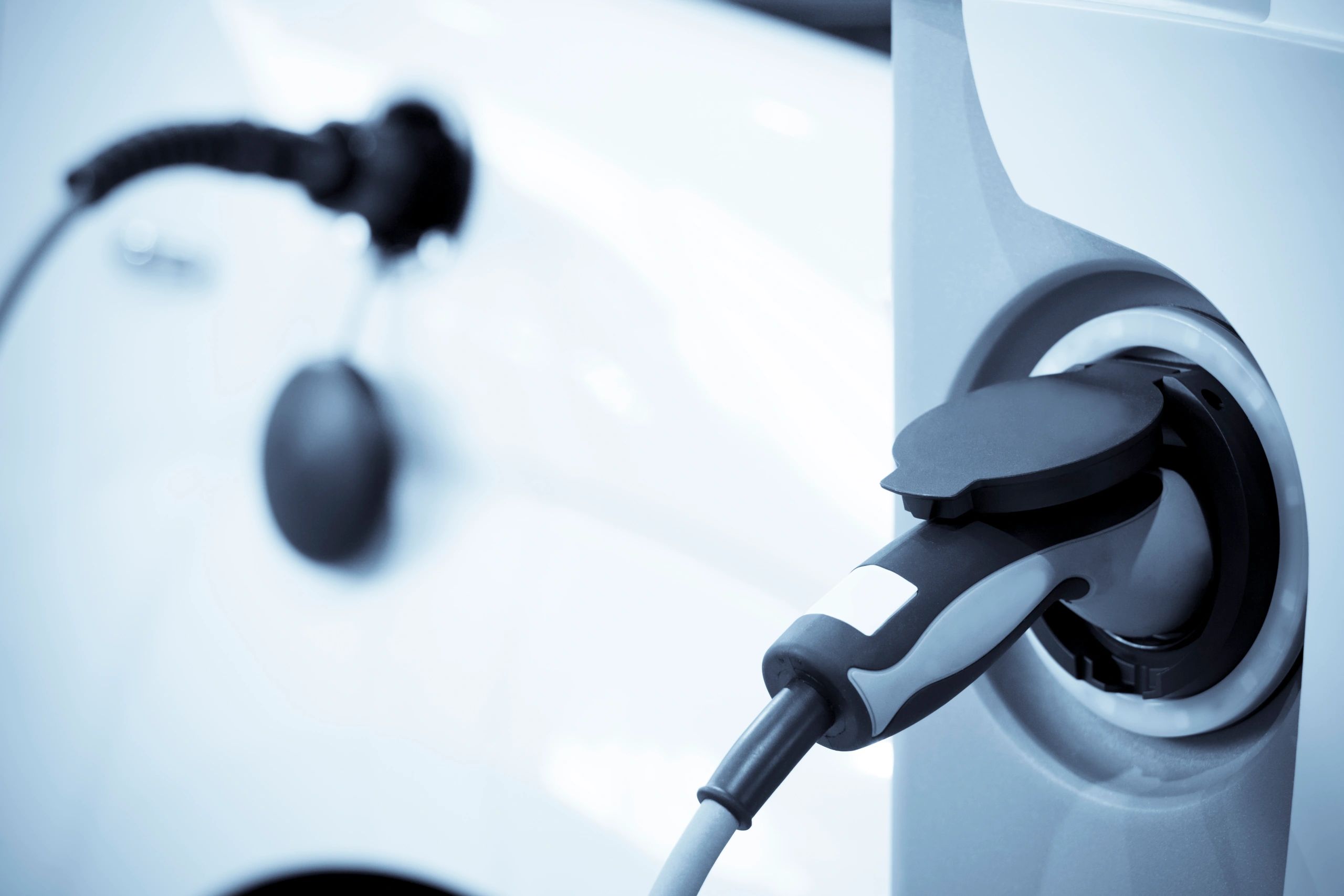 EV charging connector used for battery health testing